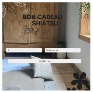 Bon Cadeau - Shiatsu